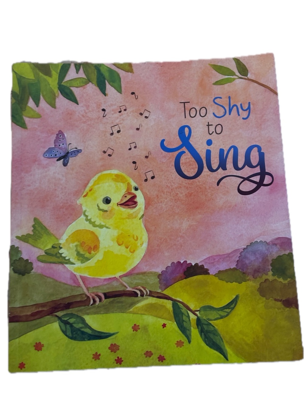 Too Shy to Sing Yellow Bird Book